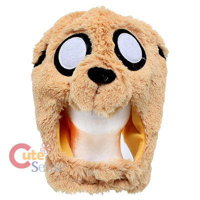 Adventure Time Jake Mascot Plush Hat , Beanie