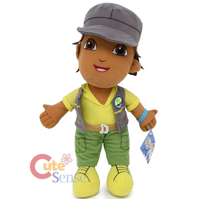 Go Diego Go 14in Diego Plush Doll - Grey Jacket