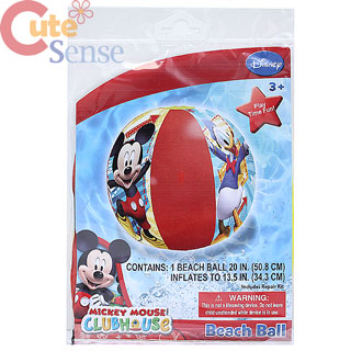 Mickey Mouse Club House Inflatable Beach Ball -20in