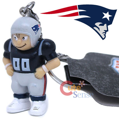 NFL New England Patriots  Player Figure Key Chain