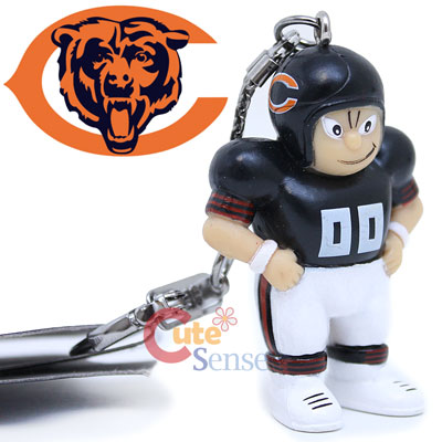 NFL Chicago Bears  Player Figure Key Chain