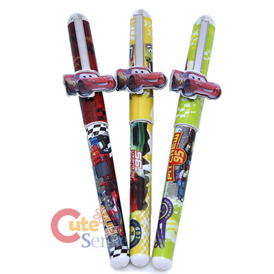 Cars Mcqueen with Friends 3pc Metal Clip Ball Pen Set