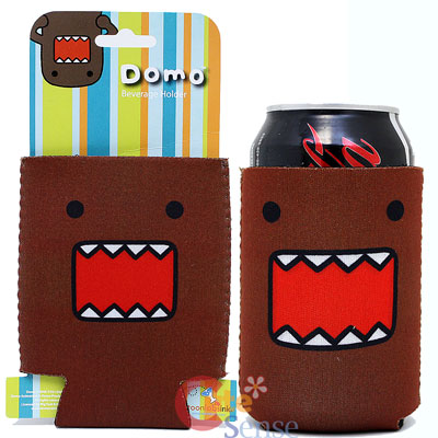 Domo Kun Big Face Neoprene Can Bottle Cooler / Koozie