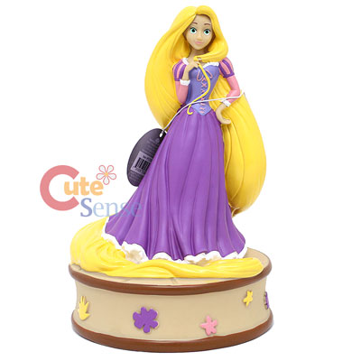 Disney Princess Tangled Rapunzel Figure Coin Bank