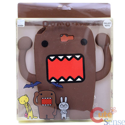 Domo Kun Body Samsung Galaxy Note Silicone Phone Case