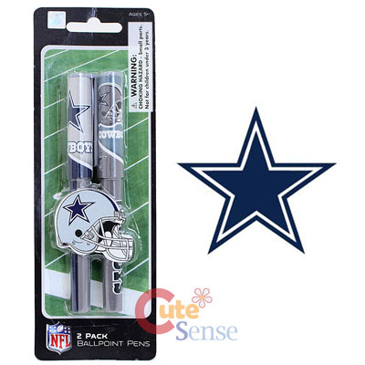 NFL Dallas Cowboys  2 Pack Ball Pont pen