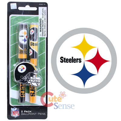 NFL Pittsburgh Steelers  2 Pack Ball Pont pen