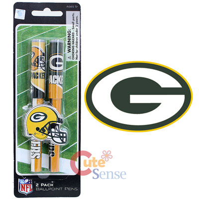 NFL Green Bay Packers  2 Pack Ball Pont pen