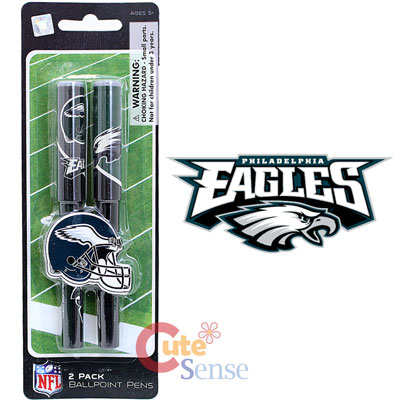 NFL Philadelphia Eagles 2 Pack Ball Pont pen