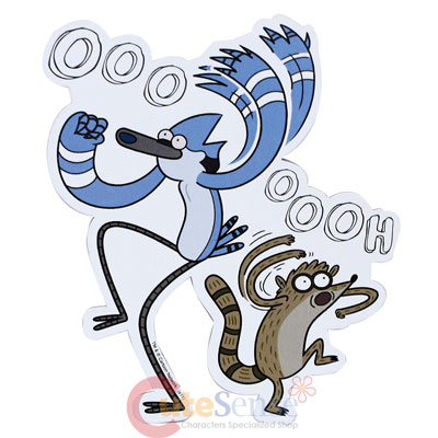 Regular Show Rigby and Mordecai  Car Auto Magnet