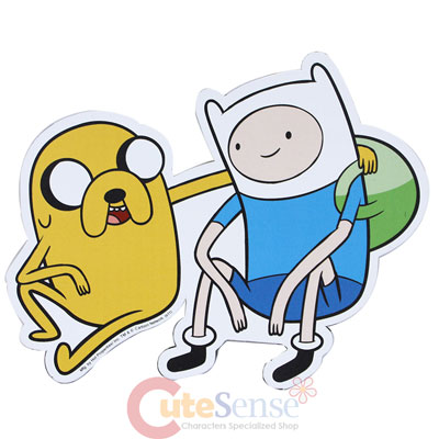 Adventure Time Finn and Jake Decal Magnet