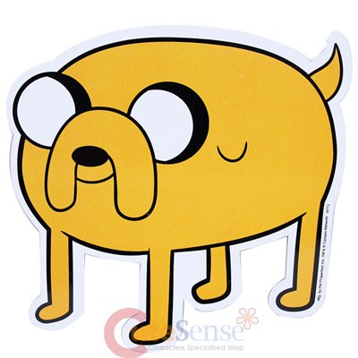 Adventure Time Jake Decal Magnet