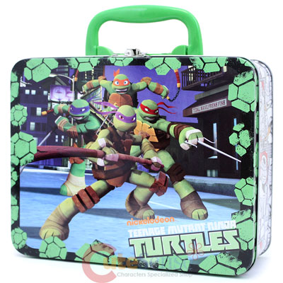 Teenage Mutant Ninja Turtles Tin Box TMNT Puzzle Set