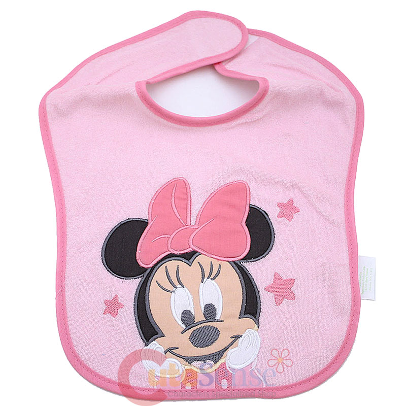 Disney Baby Minnie Mouse Friends Bibs 3pc Set For Boy 2 Terry Bibs 1 ...