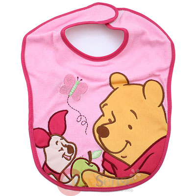 Winne the Pooh and Friends  2pc Terry Bibs Set for Girl