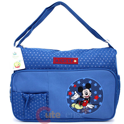 Disney Baby Mickey Mouse Deluxe Diaper Bag