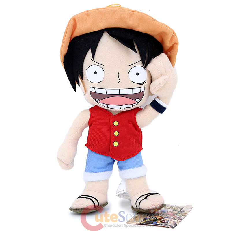 one piece luffy plush doll