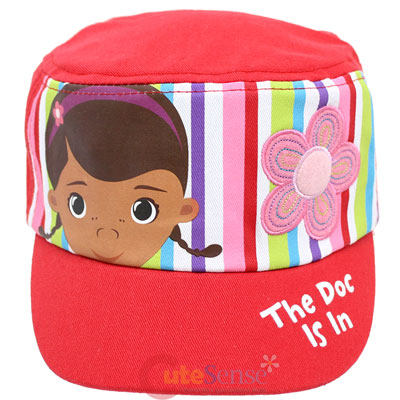 Disney Jr Doc Mcstuffins Dottie Kids Hat  Military Cap