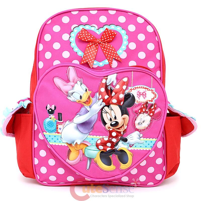 Disney Junior Minnie Mouse With Daisy Duck School Backpack Large Bag ...