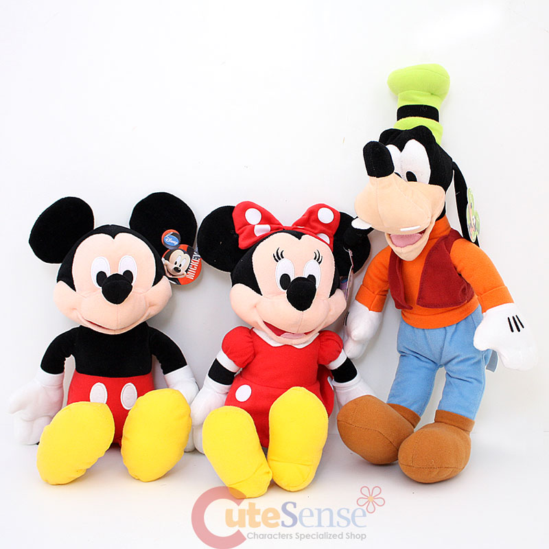 Disney Mickey Mouse And Friends Plush Doll Collection Set 6pc Duck 