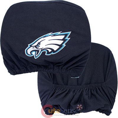 New Philadelphia Eagles Car Head Rest Cover -2PC