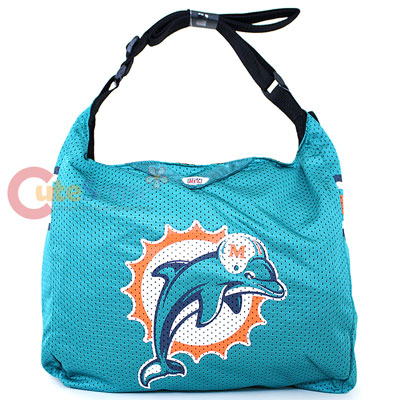 Miami Dolphins Jersey Tote Shoulder Bag