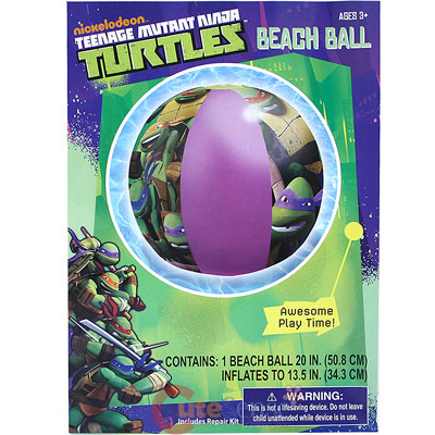 Teenage Mutant Ninja Turtles  Inflatable Beach Ball -20in