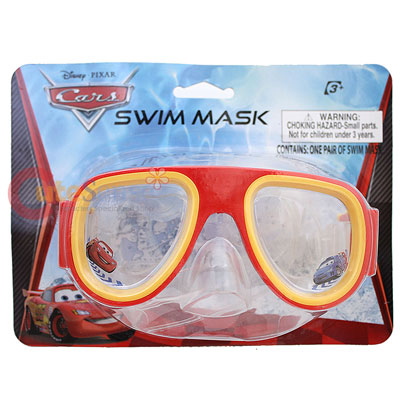 Disney Cars Mcqueen Swim Mask Snorkeling Goggles