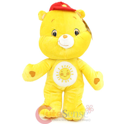 Care Bears Funshine Bear Large Plush Doll 16in Soft Stuffed Toy