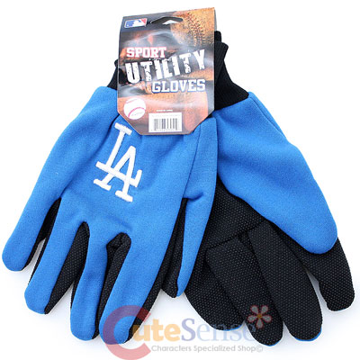 LA  Dodgers Utility Work Men's Gloves MLB Apparel Accessory