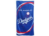 MLB Los Angeles Dogers Beach Bath Towel -Logo