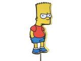 The Simpson Family Bart Car Auto Antenna Topper with Magnet