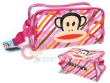 Paul Frank Clear Pouch Bag /Cosmetic Bag  -Pink