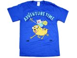 Adventure Time Finn & Jake  Men's T-Shirt -L