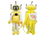 Yo Gabba Gabba Plex Plush Backpack /Bag -18in