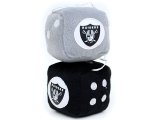 NFL Oakland Raiders Plush Fuzzy Dice