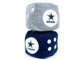 NFL Dallas Cowboys Plush Fuzzy Dice