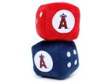 MLB Anaheim Angels Plush Fuzzy Dice