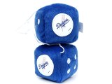 MLB LA - Dodgers Plush Fuzzy Dice