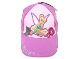 Disney Tinkebell Flowers Baseball Cap Purple Pink Hat