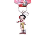 Betty Boop  Metal Key Chain -Hawaiian Hula