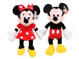 Disney Mickey & Minnie Mouse Plush Doll -Classic 15"