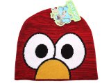 Sesame Street Elmo Big Face Beanie Hat :Teen/Adult