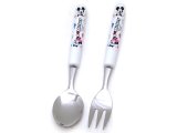 Disney Mickey & Minnie Mouse  Stainless Spoon & Fork Set