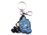 Fullmetal Alchemist Brotherhood Edward and Alphonse Rubber Key Chain