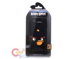 Rovio Angry Birds Apple i Phone 4G / 4GS Case -Hard Case : Black Bird