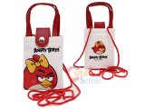 Rovio Angry Birds Multipurpose Pouch Bag  w/Shoulder Strap : Red Bird Bow