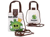 Rovio Angry Birds Multipurpose Pouch Bag  w/Shoulder Strap : Green Pig