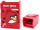 Rovio Angry Birds Wooden Pencil Holder / Organizer Box : Red Bird