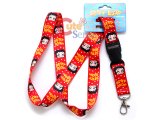 Betty Boop  Key Chain Lanyard  ID Holder : Red in Dots